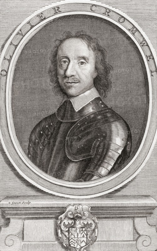 Oliver Cromwell.