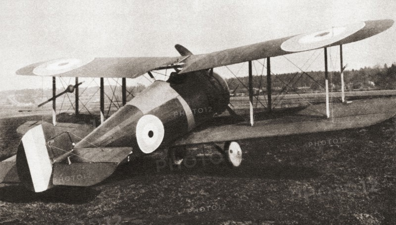 The Sopwith 7F.1 Snipe British single-seat biplane fighter of the Royal Air Force.