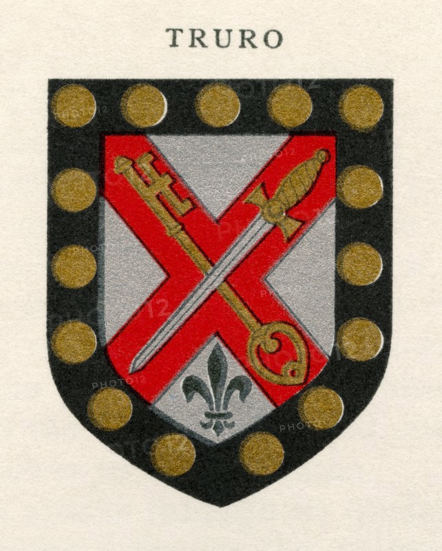 Coat of arms of the Diocese of Truro.