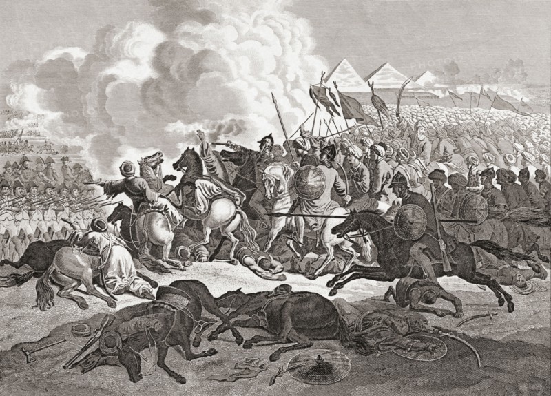 The Battle of the Pyramids.