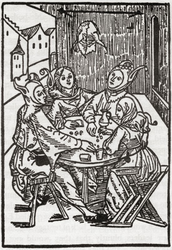 A 16th century gambling school.