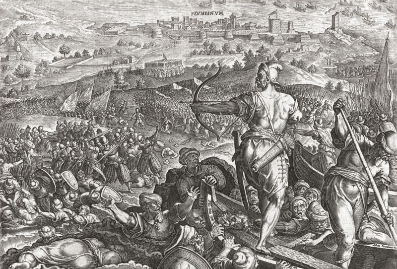 The forces of Cosimo I de' Medici defeat the Ottomans and French at Piombino.