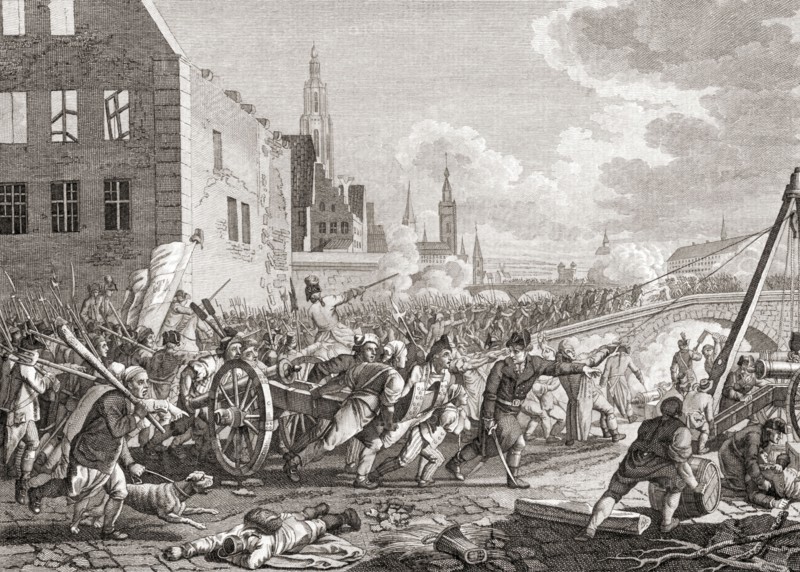 Outbreak of the revolt in Brabant.