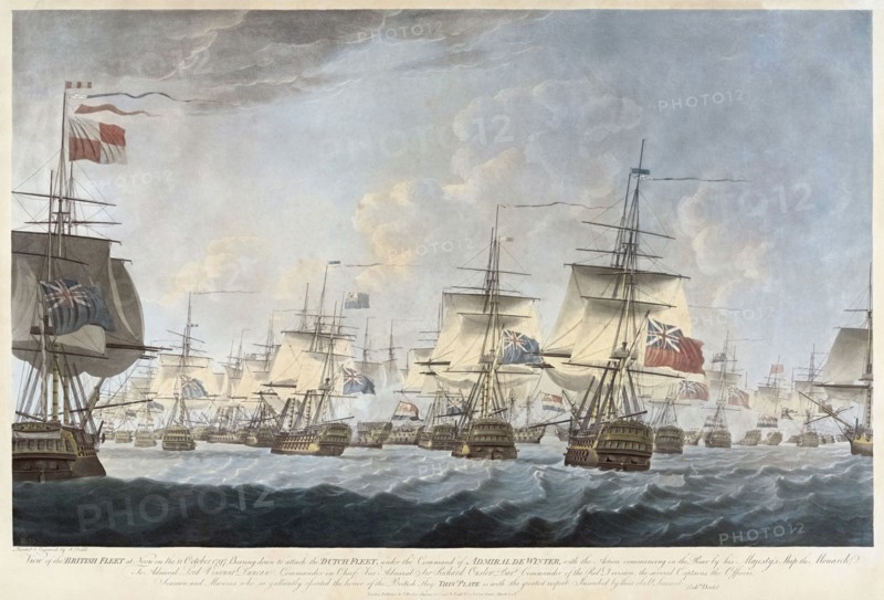 The Battle of Camperdown.