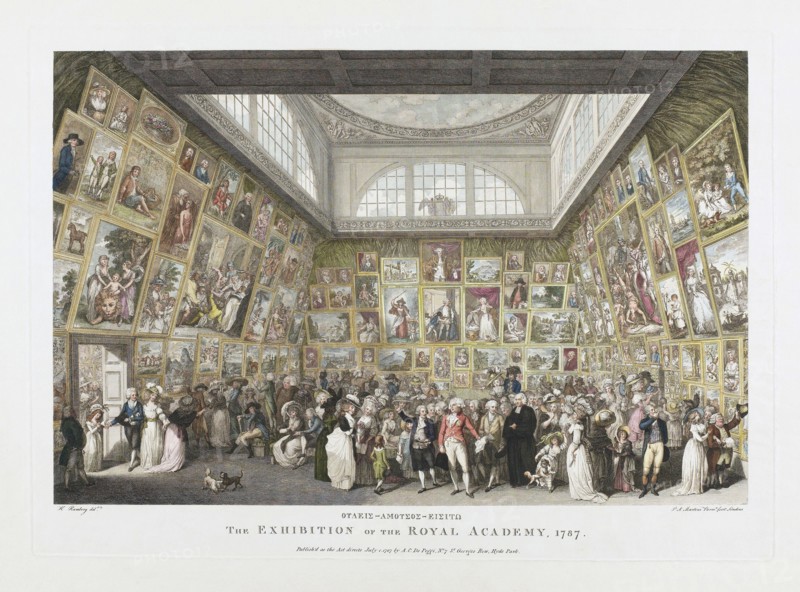 The Exhibition of the Royal Academy.
