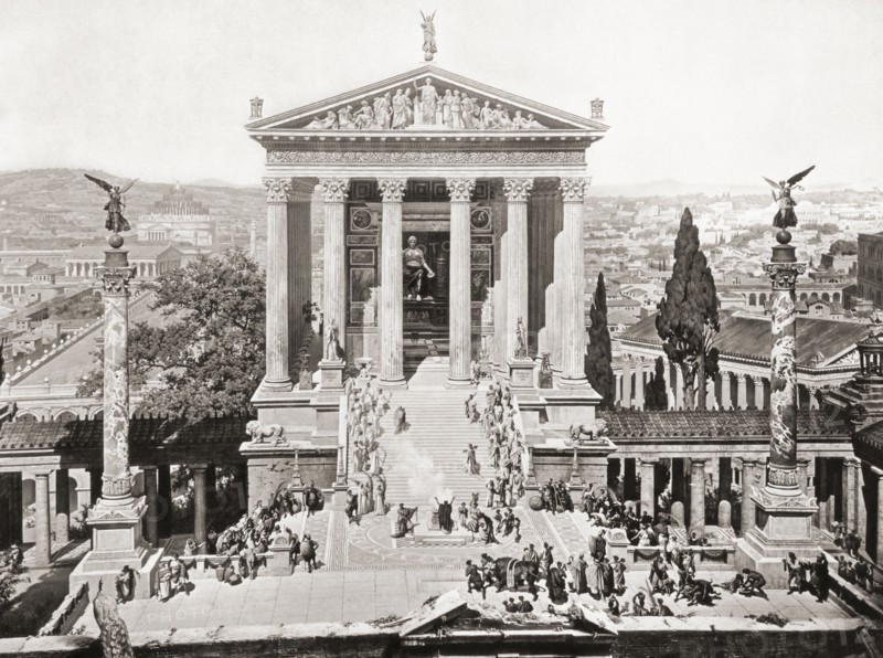The Temple of Juno Moneta.