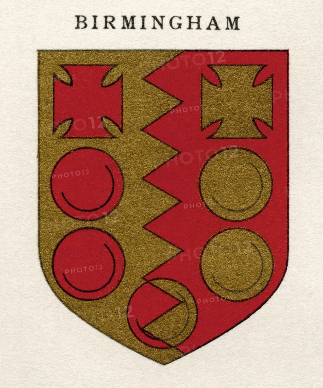 Coat of arms of the Diocese of Birmingham.