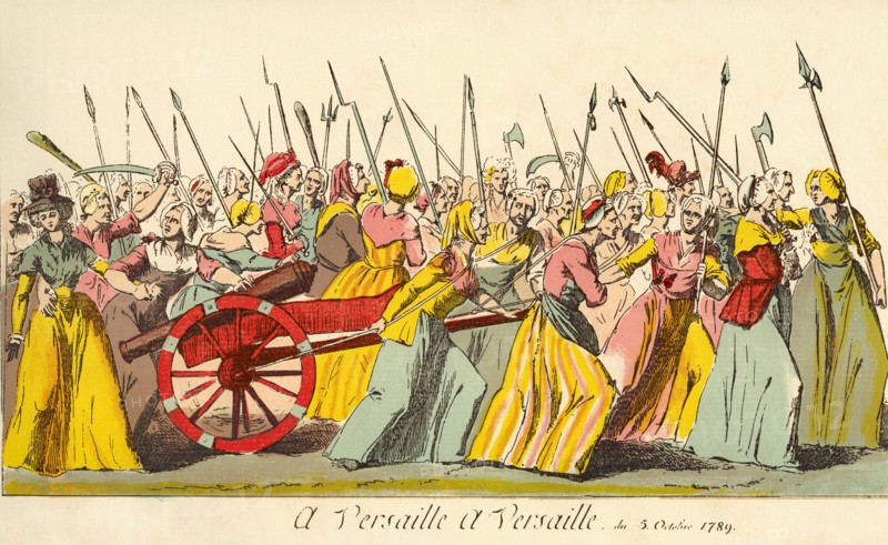 March of the poissardes.