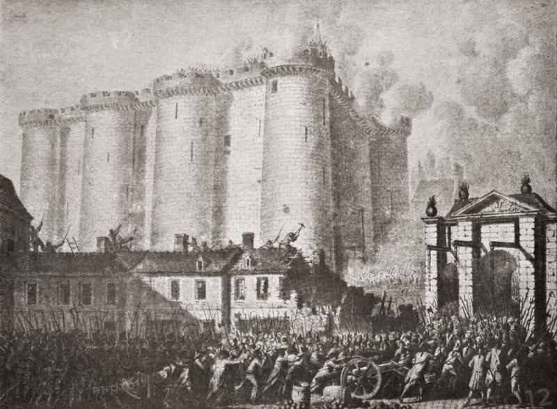 The Storming Of The Bastille.