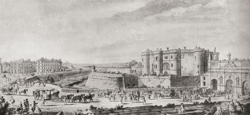 View of the Bastille.