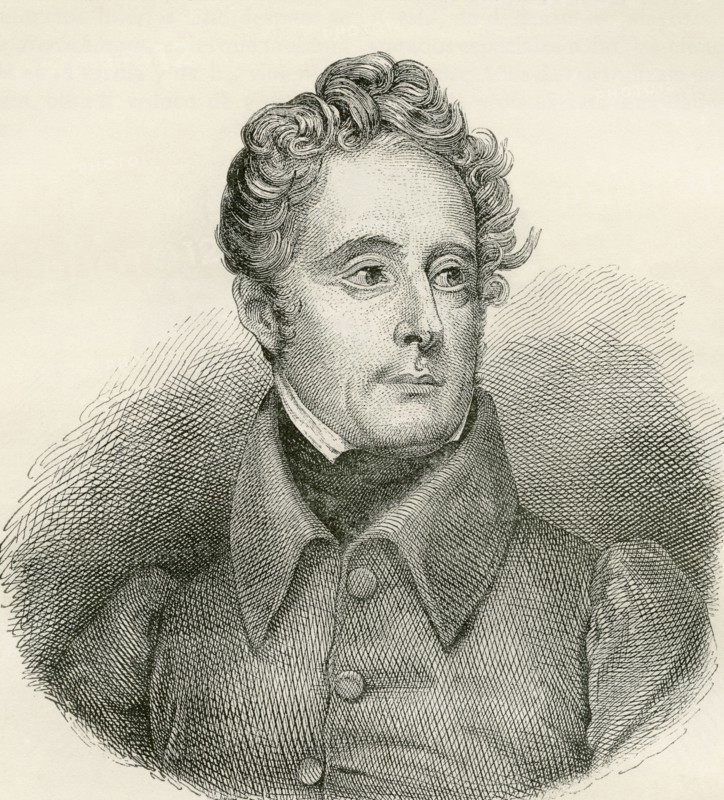 Alphonse Marie Louis de Prat de Lamartine.