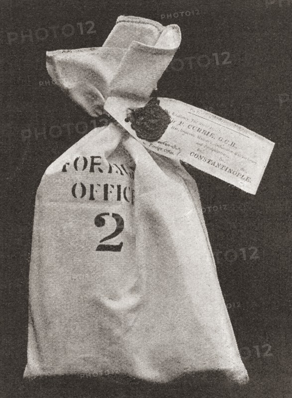 A Foreign Office Dispatch bag.
