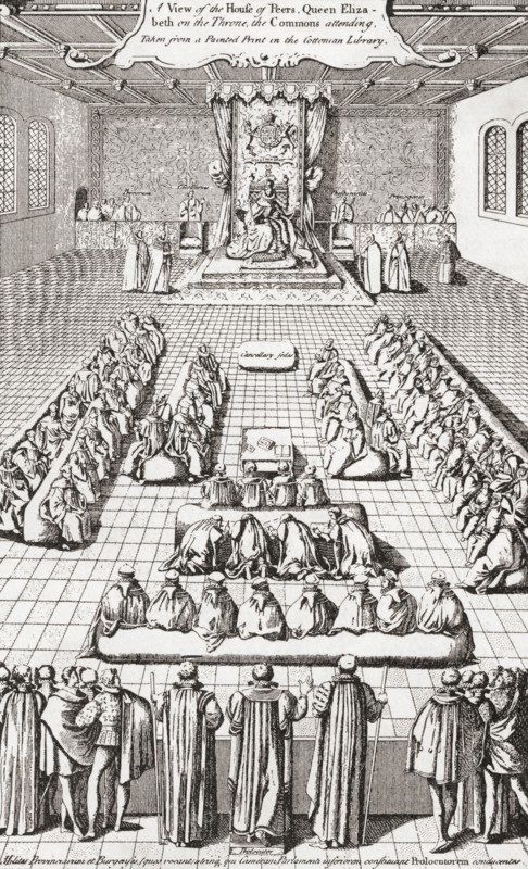 Parliament of Queen Elizabeth I of England.