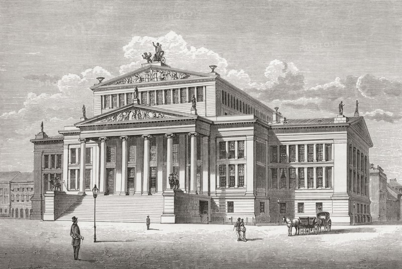 The Konzerthaus Berlin.