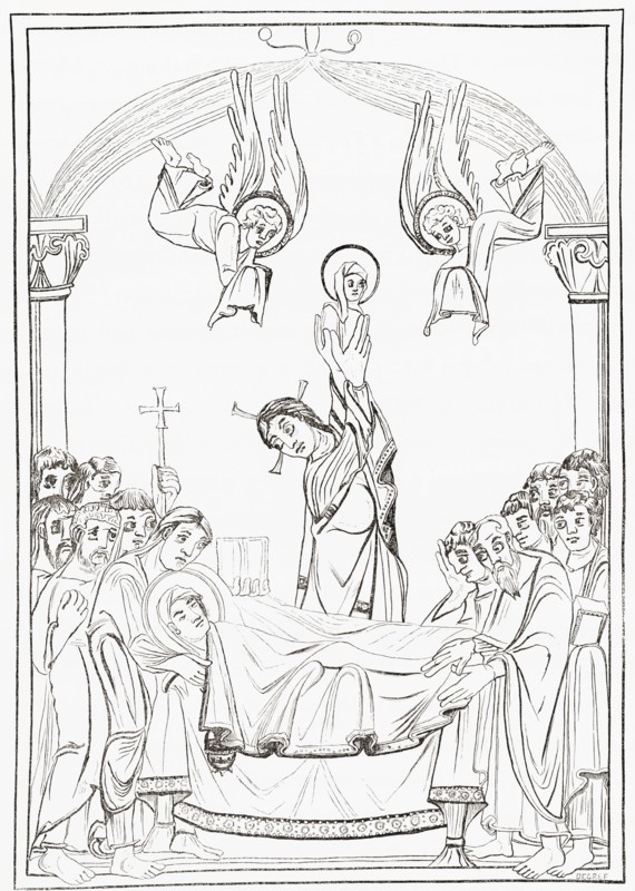 Death of the Virgin.