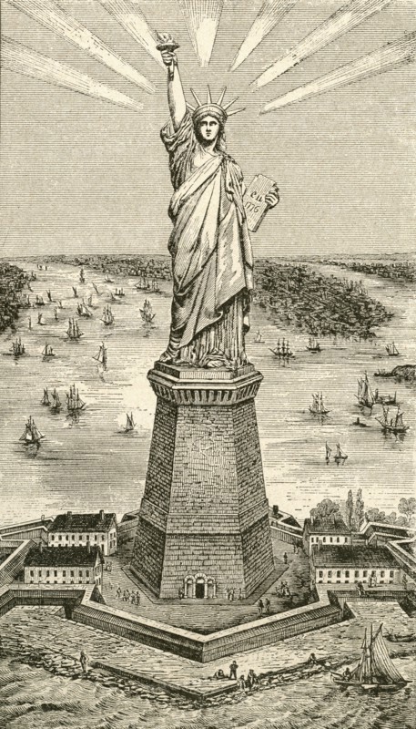 Statue Of Liberty.