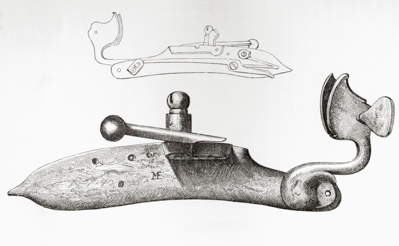 17th century Matchlock.
