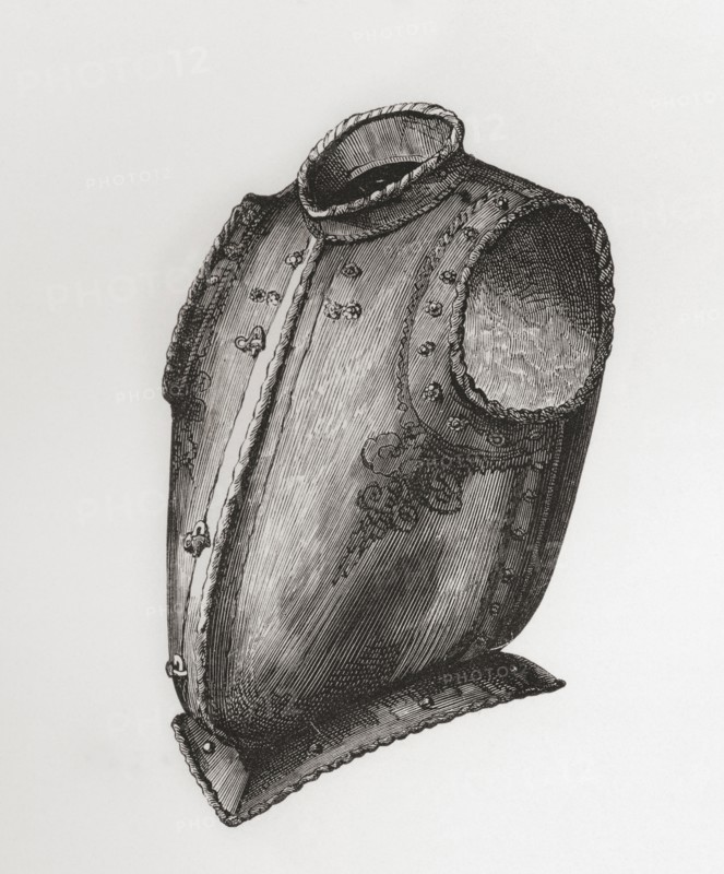 Back and breastplate.