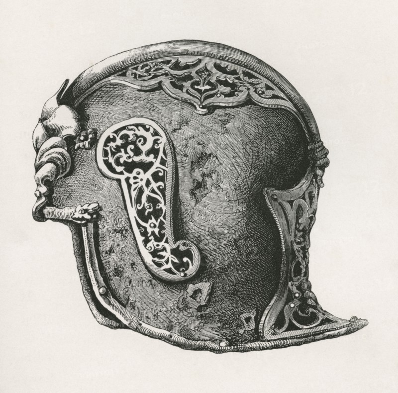 A sallet.