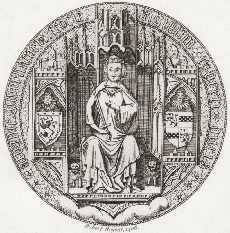 Seal Of Robert Stewart.