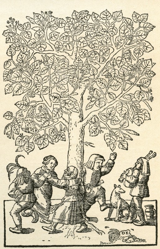 Under the village Linden Tree.
