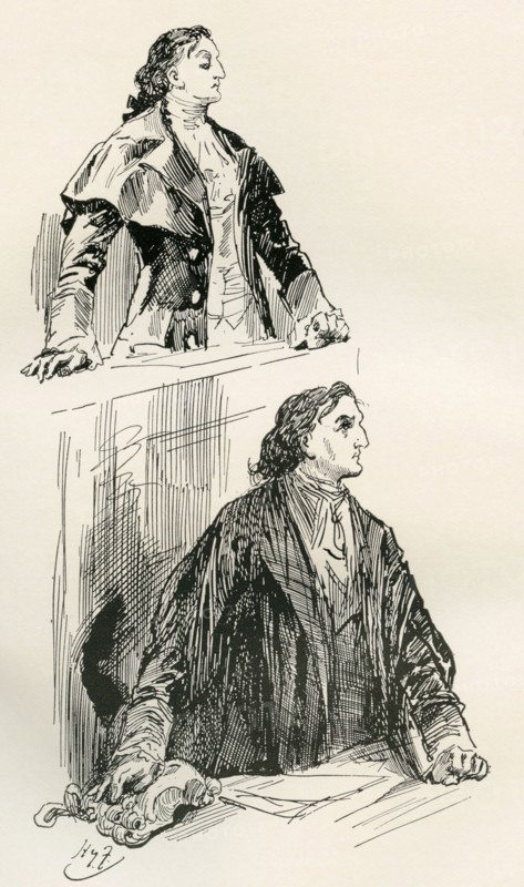 The Likeness in Court. My lord being prayed to bid my learned friend lay aside his wig.