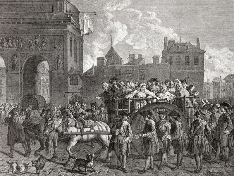 Transportation Of Arrested Prostitutes To The Hospital.