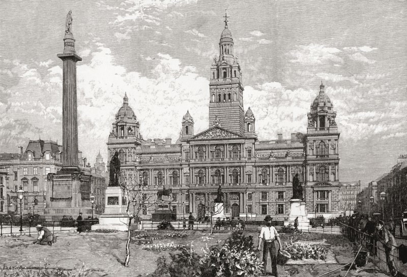 The City Chambers.