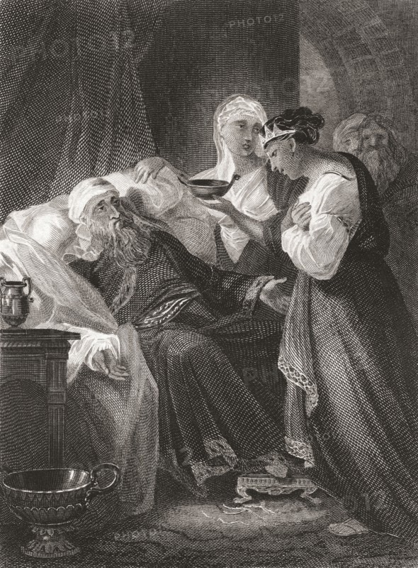 David and Bathsheba.