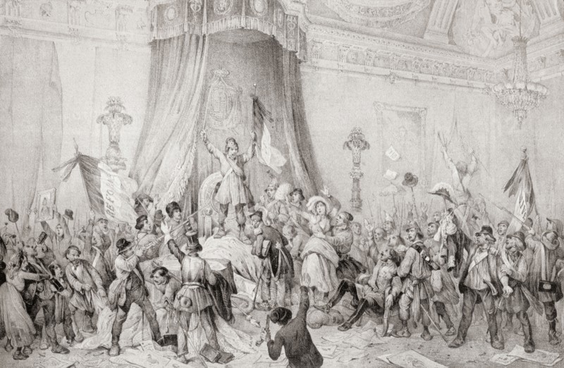The Paris Revolution of 1848.