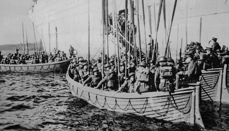 British forces on the Norwegian Arctic Archipelago of Spitzbergan or Swalbard.