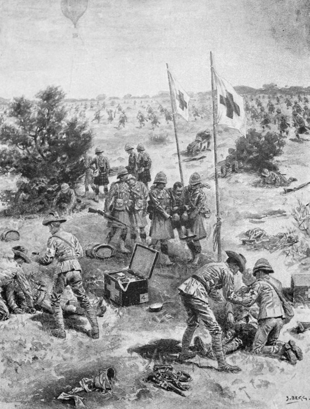 The achievements of the home and colonial forces in the great conflict with the Boer Republics.
