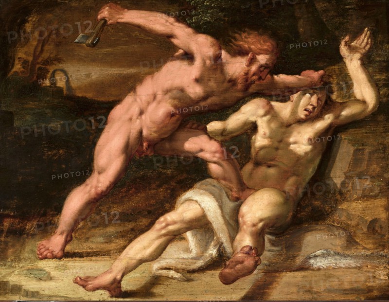 The murder of Abel by his brother Cain