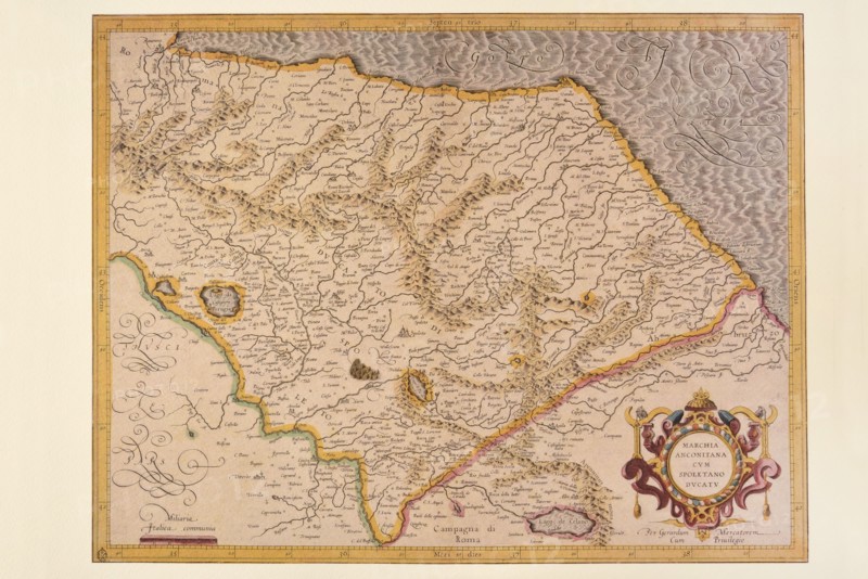 Carte géographique du 16e siècle