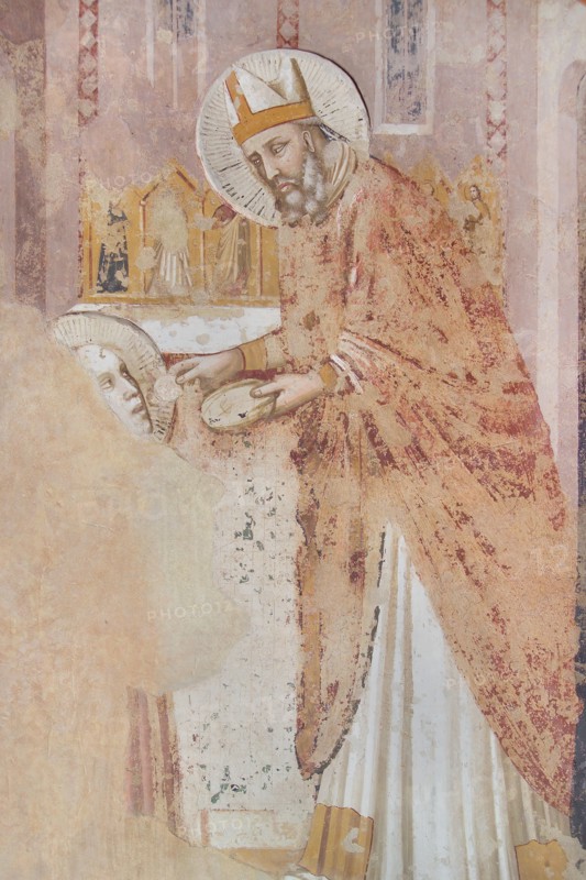 Fresco in the Church of Sant'Agostino, Fabriano