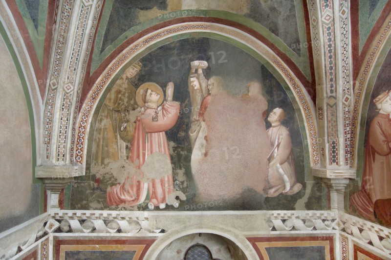 Fresco in the Church of Sant'Agostino, Fabriano