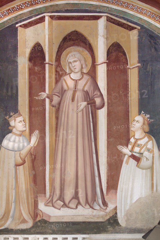 Fresco in the Church of Sant'Agostino, Fabriano