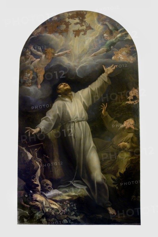 Pomarancio, Saint Francis stigmatized