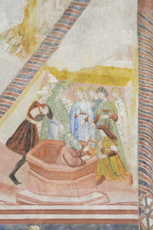 Fresco in the Church of San Francesco in Montegiorgio