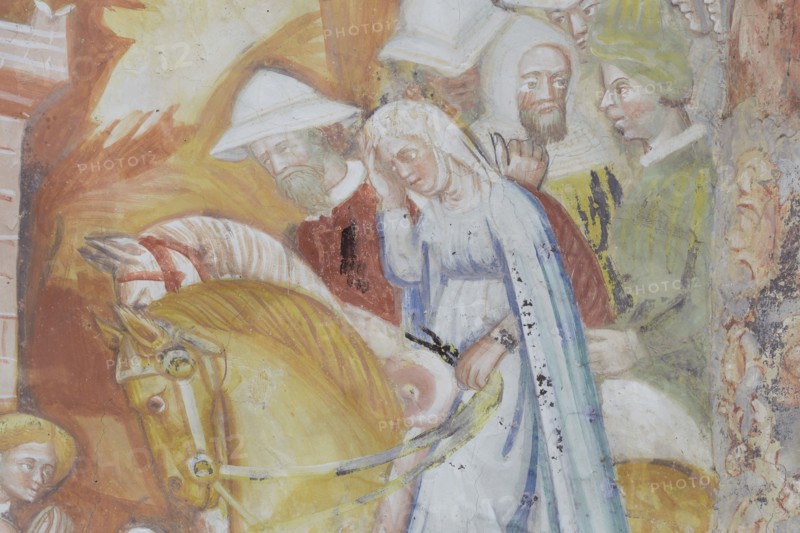 Fresco in the Church of San Francesco in Montegiorgio