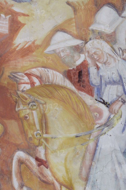 Fresco in the Church of San Francesco in Montegiorgio