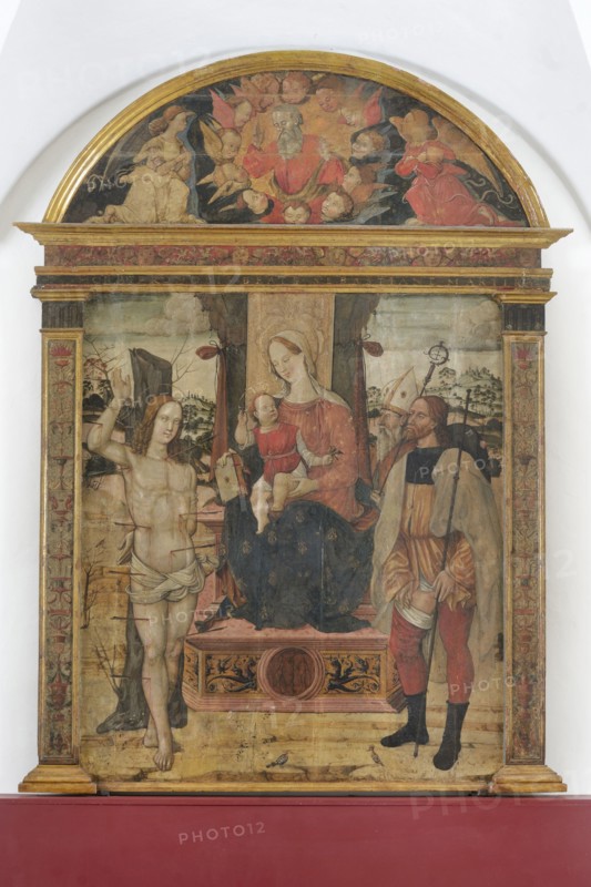 Work of art located in the Castle of the Ubaldini in Sassocorvaro