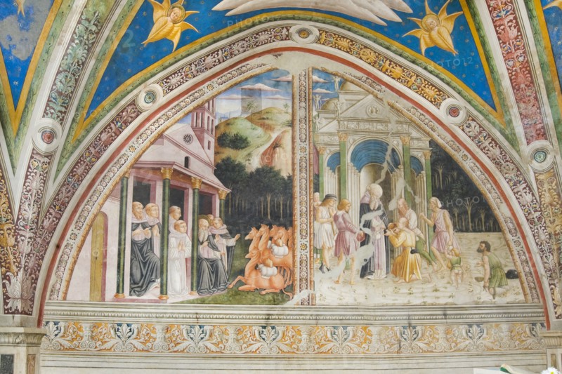 Frescoes of the Oratory of the Pilgrims in Assisi