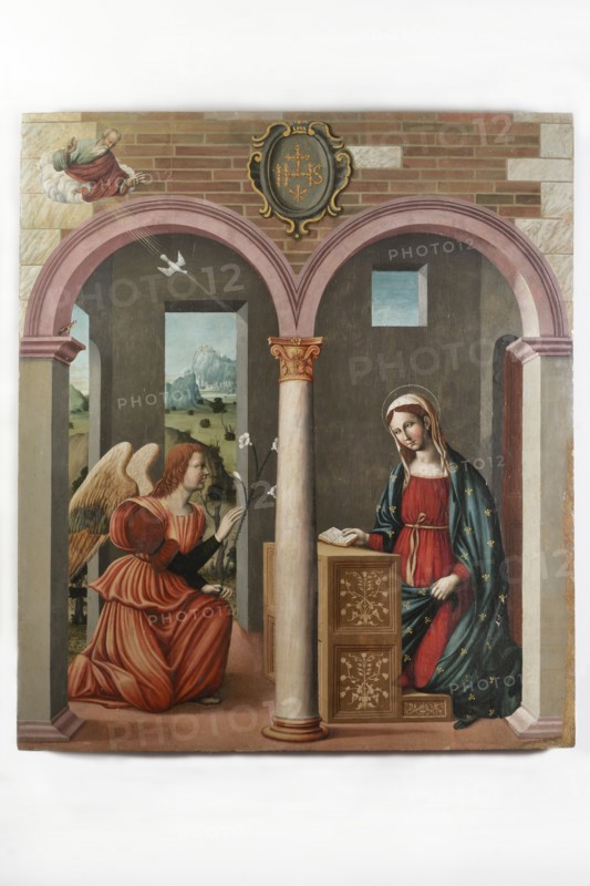 Pietro Paolo Agabiti, Annunciation. first half of the 16th century