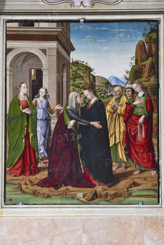 Giovanni Santi, Visitation, about 1488