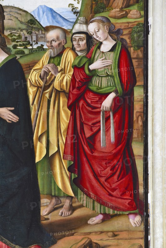 Giovanni Santi, Visitation, about 1488