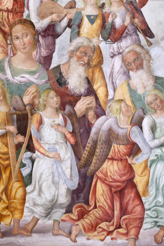 Lo Spagna, Coronation of the Virgin