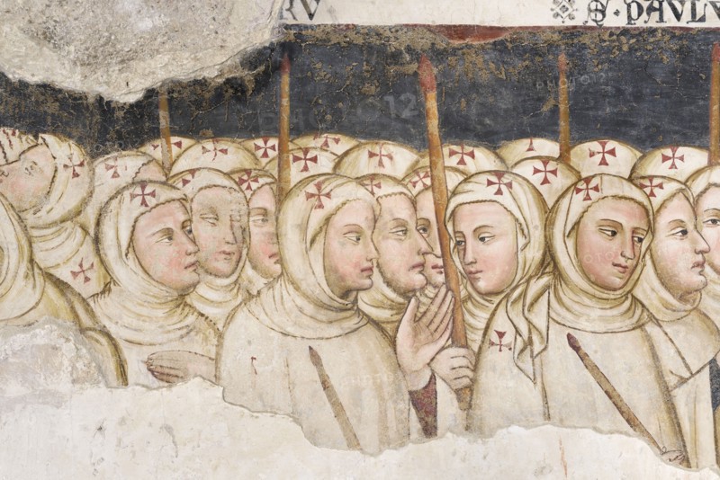 Fresco from the church of Santa Maria in Valle di Nera