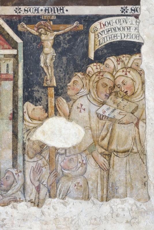Fresco from the church of Santa Maria in Valle di Nera