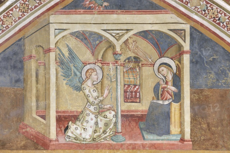 Fresco from the church of Santa Maria in Valle di Nera